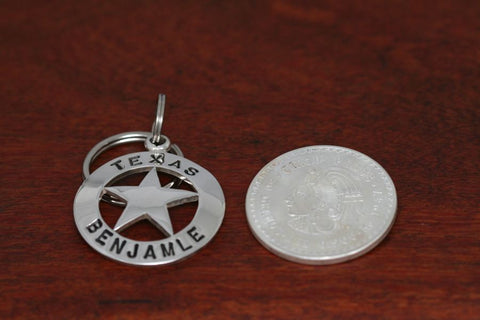 Cinco Peso Star - Keychain