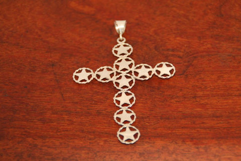 Shooting Star Cross Pendant