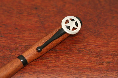 Silver Star on Pen