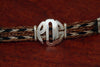 Extra Large Monogram Charm on a Casual Upscale Bracelet