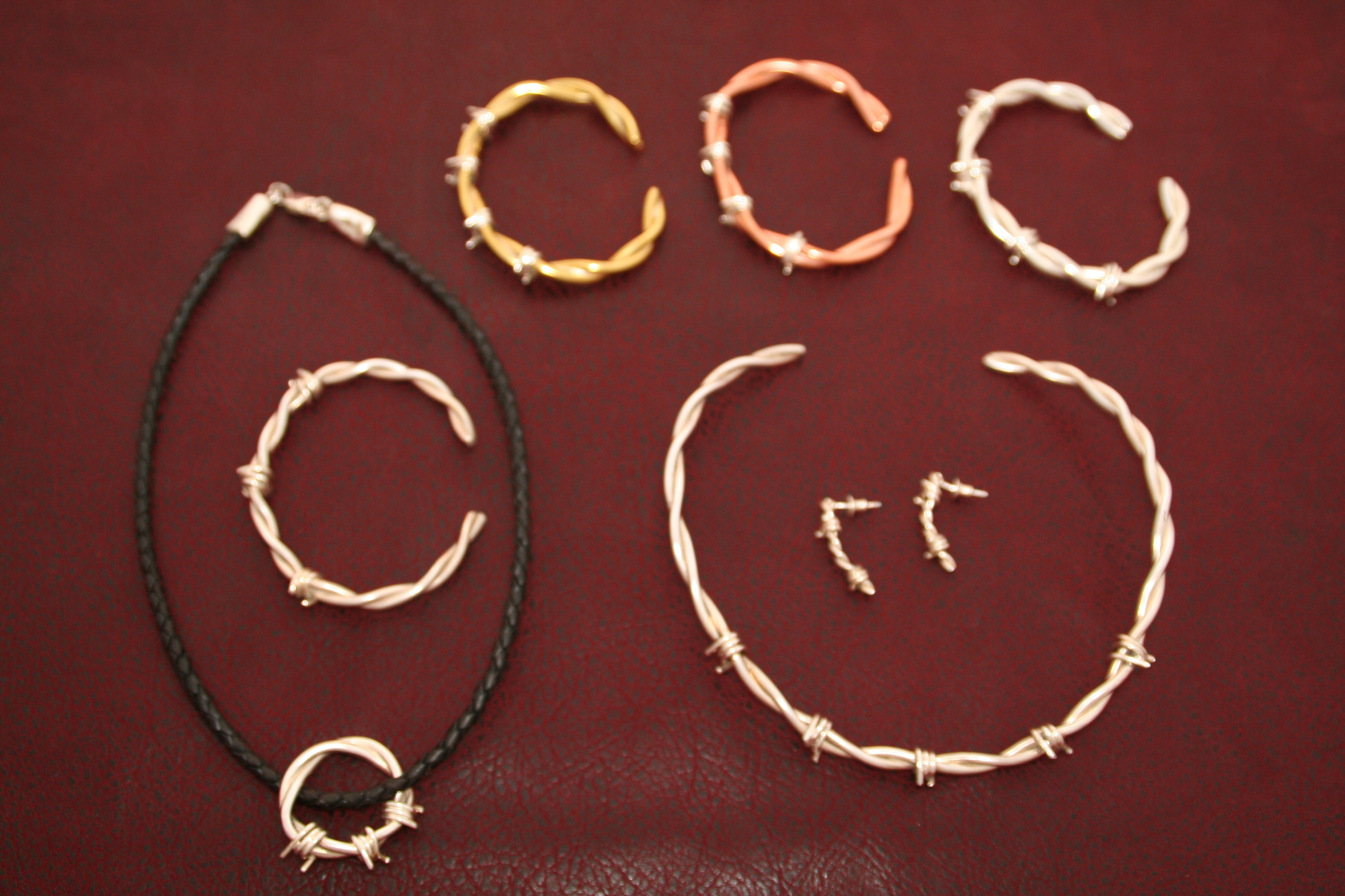 Barbed Wire Jewelry