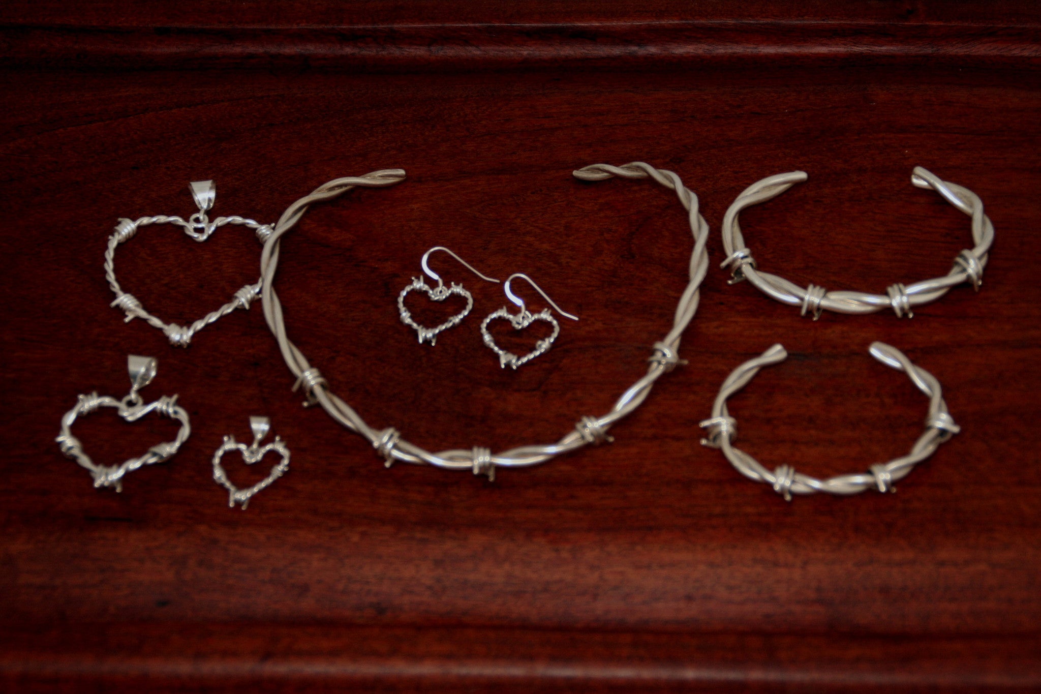 Barbed Wire hearts