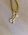 Dog Jewelry, Doggie Mom or Doggie Dad Necklace