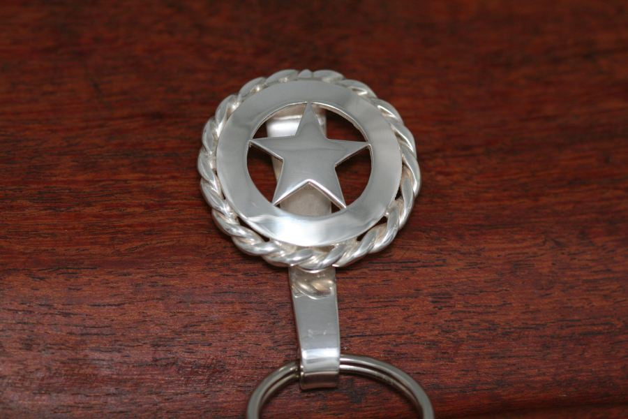 Walking Lady Star Pocket Fob with Rope Trim
