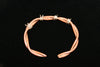 Barbed Wire Cuff Bracelet in Nickel - Female -Large