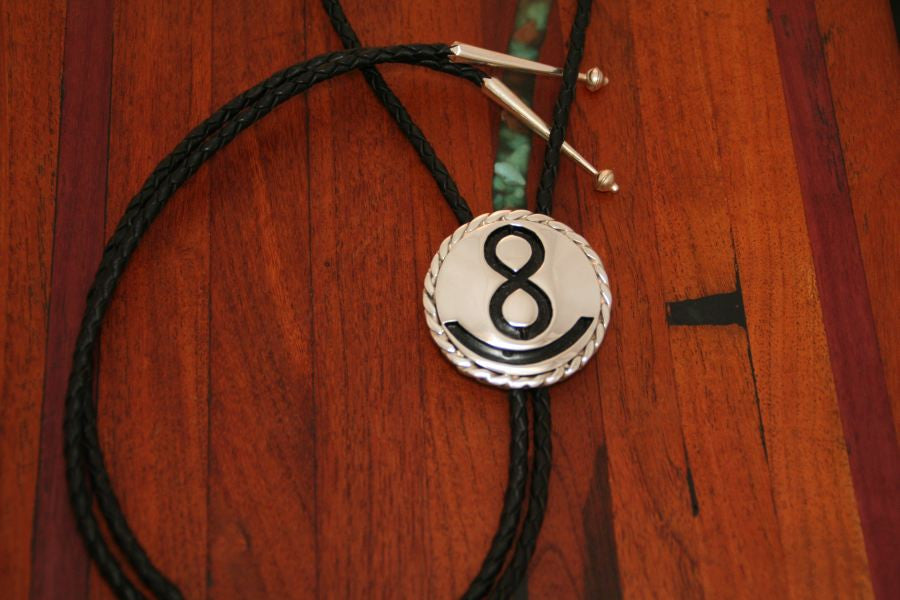 Brand-It Bolo-Cinco Peso Coin with Rope Trim