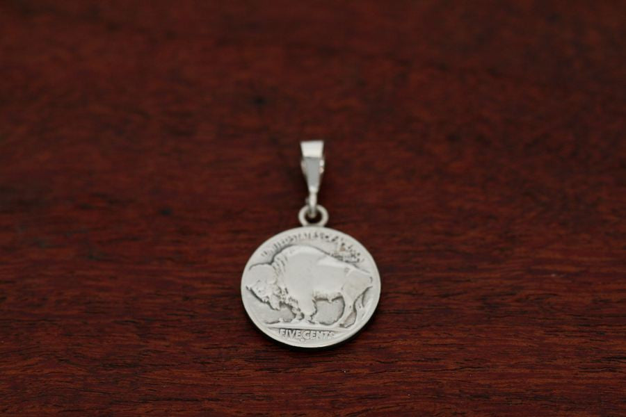 Buffalo Coin on Pendant