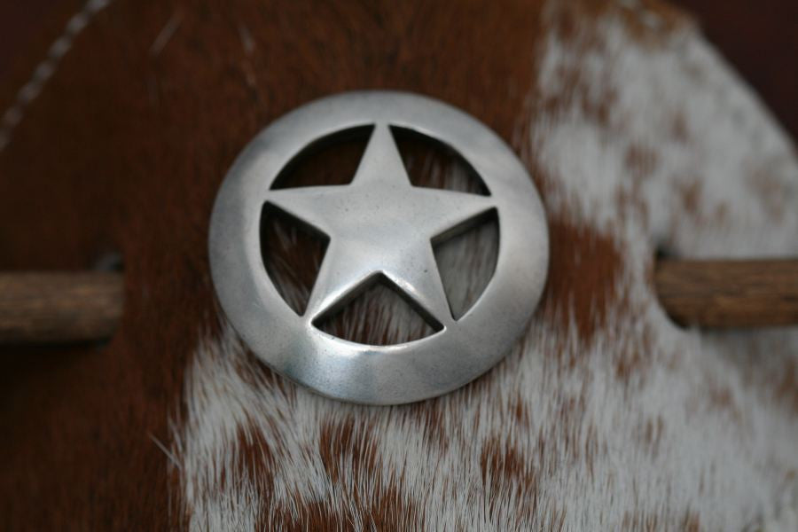 Cowhide Barrette