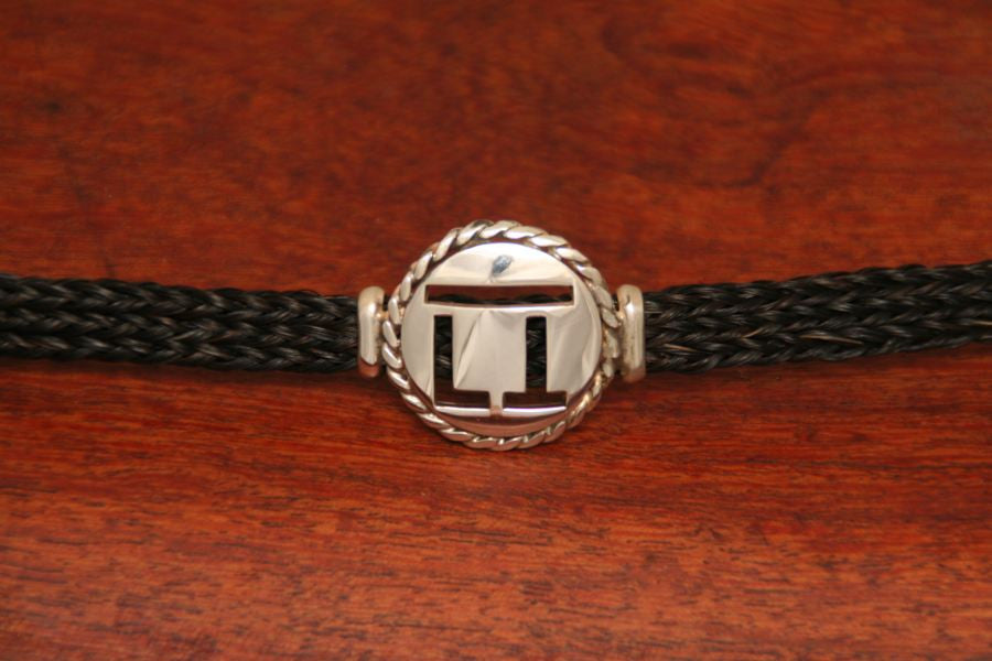 Brand-It Endless Bracelet- Large Disc with Rope Trim