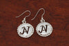 Brand earrings - Small Size with Rope Trim