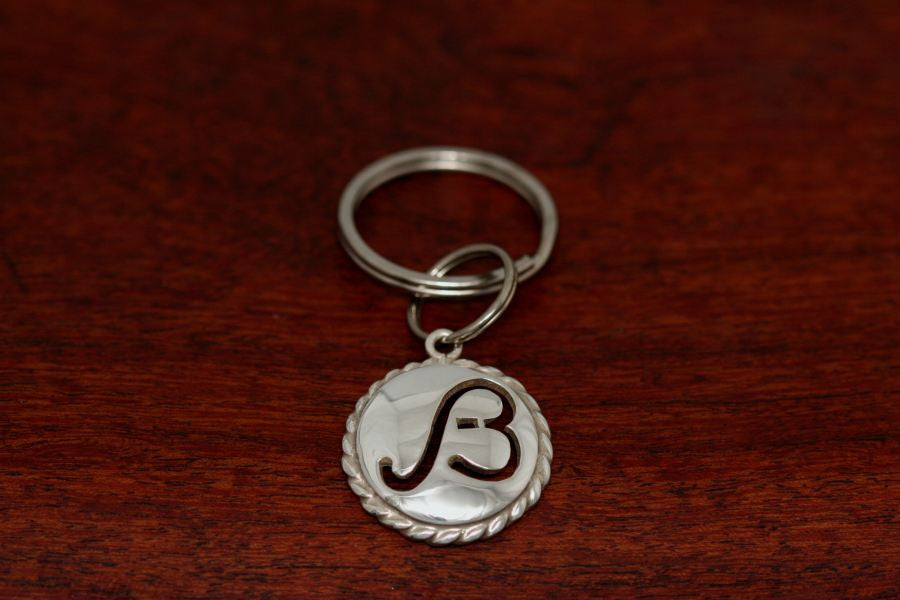 Brand-It Key Chain - Large Size with Rope Trim