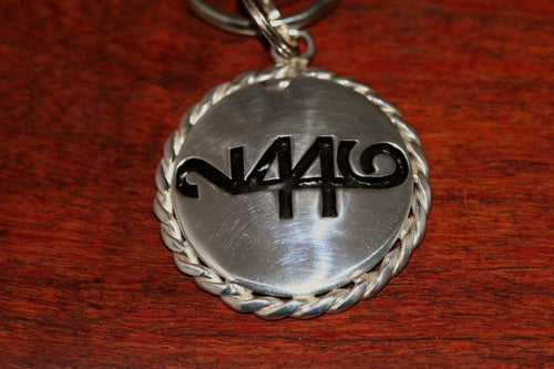 Brand-It Pocket Fob - Cinco Peso Coin with Rope Trim