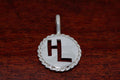 Brand Pendant - Medium Size with Rope Trim