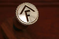 Brand-It Wine Stopper-Cinco Peso Coin with Rope Trim