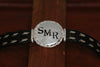 Brand-It Extra Large Disc with Rope Trim on a Casual Upscale Bracelet