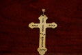 Silhouette of Cross of Coronado in Brass - Large