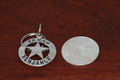 Cinco Peso Star-Keychain