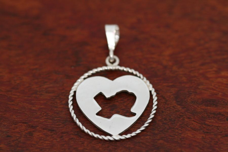 "Deep in the Heart of Texas" with Rope Trim in Sterling-Medium