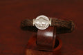 Buffalo Coin on an Endless Horsehair Bracelet