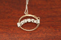 Gold-Filled Lariat with a sterling name plate