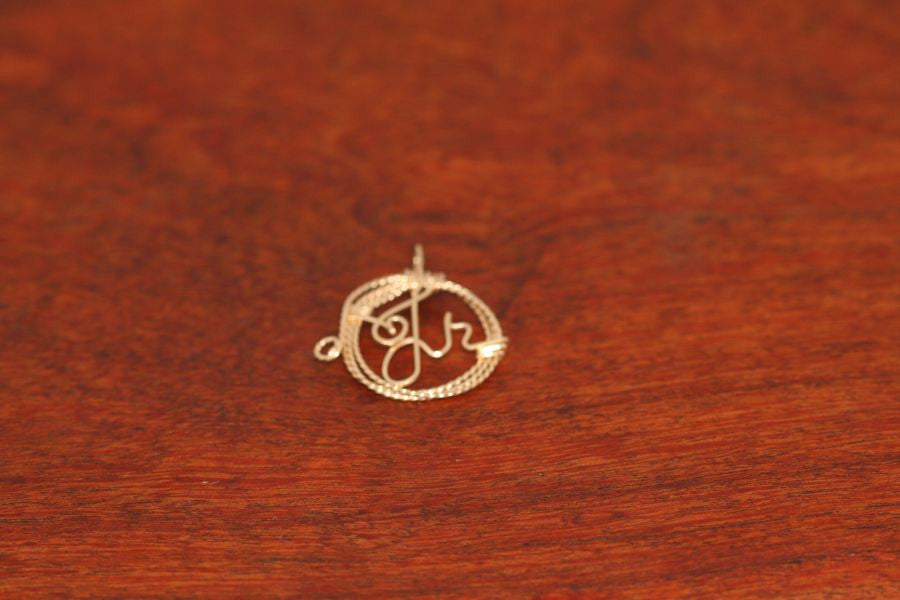 Gold-Filled Lariat with a gold-filled Name