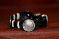 Indian Coin on a Leather Buckle Bracelet