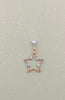 Barbed Wire Star Pendants