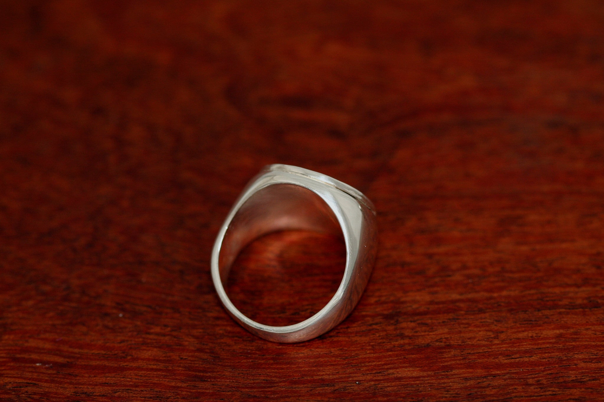 Mercury Dime on a New Style Ring