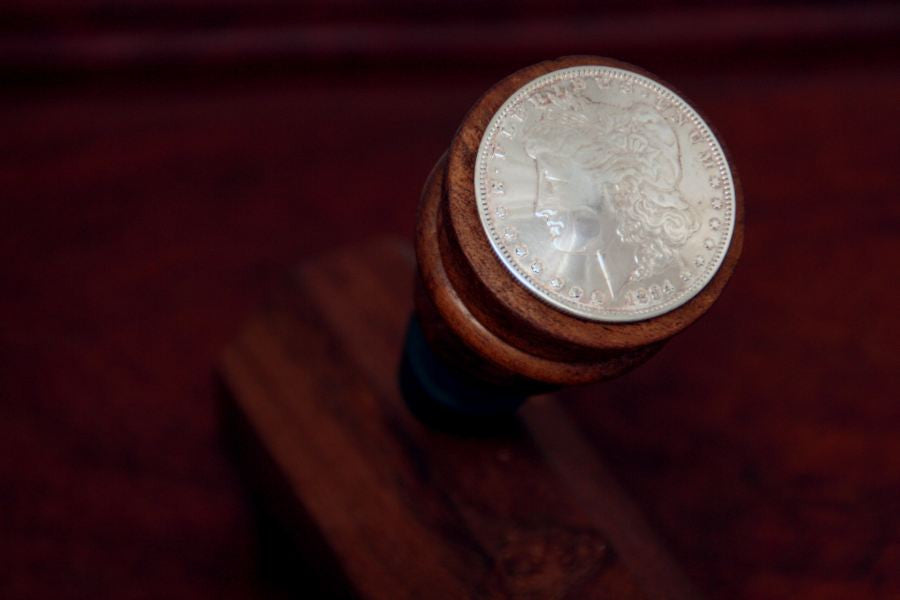 Morgan Silver Dollar Wine Stopper