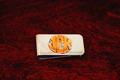 Monogram Money Clip-Large Brass Disc