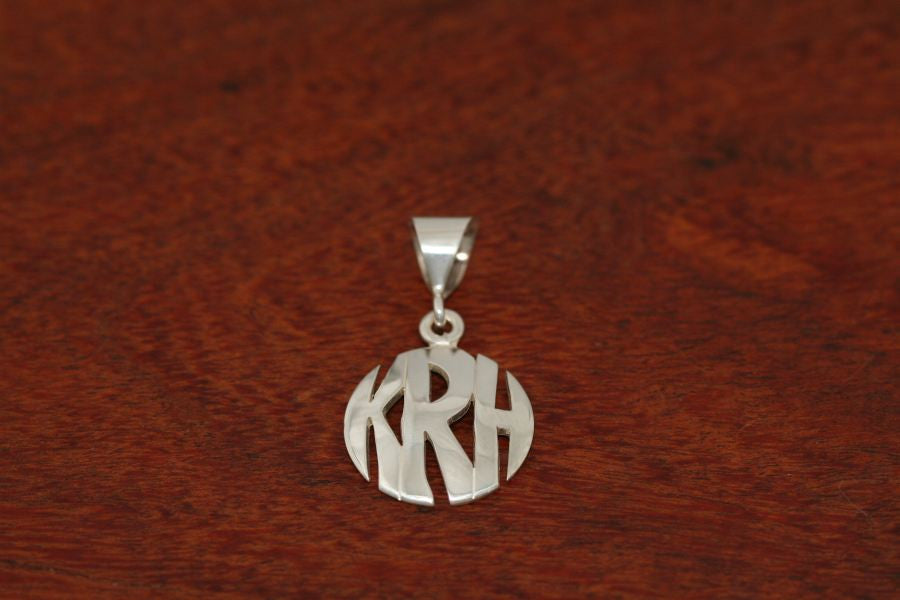 Monogram Pendant - Large Size