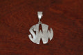 Monogram Pendant - Extra Large Size