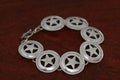 Medium Star with Rope Continuous Bracelet