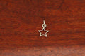 Mini Star in Star Pendant in Sterling