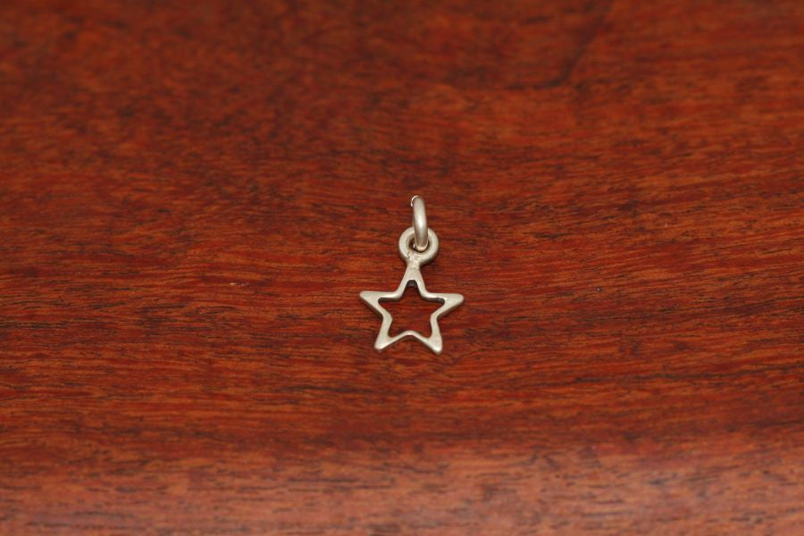 Mini Star in Star Pendant in Sterling
