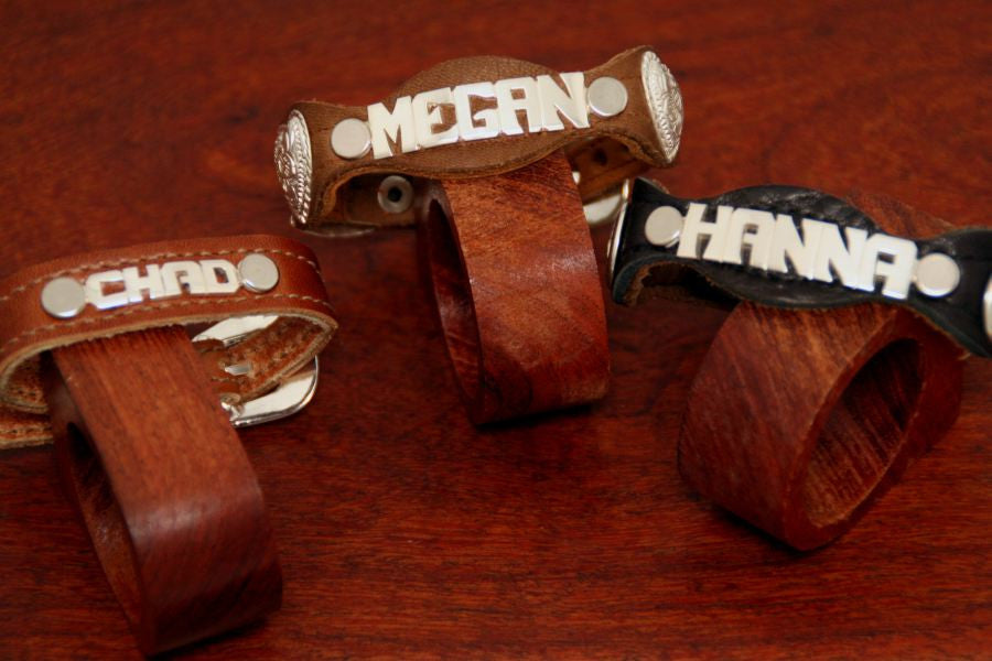 Small Name Buckle Bracelet