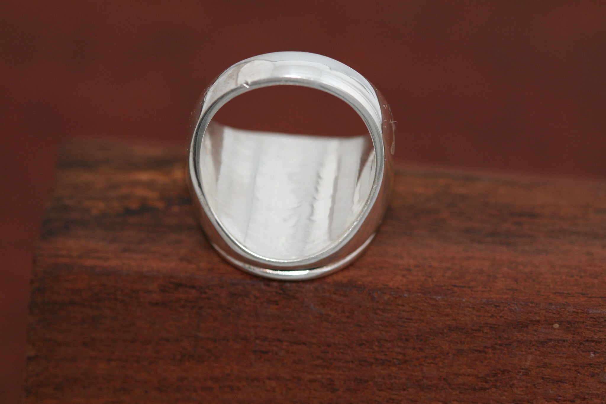 New Style Circular Brand Ring - Medium
