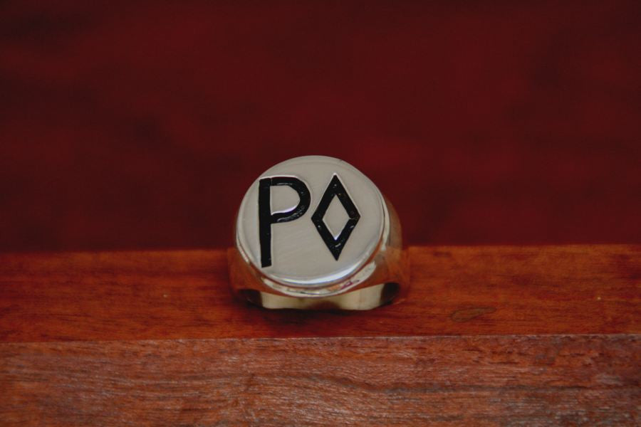 New Style Circular Brand Ring - Medium