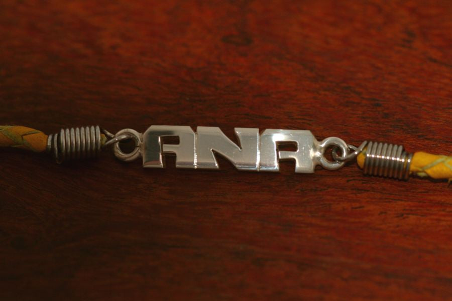 Personalized Leather ID Bracelet