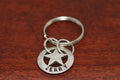 Zinc Star Key Ring-Small