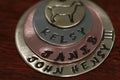 Stamped Pendant-Four Disc