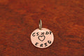 Stamped Pendant-One Disc