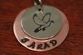 Stamped Pendant-Two Disc