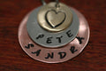 Stamped Pendant-Three Disc