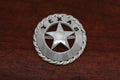 Texas Star Scarf Slide-Large Star with Rope Trim