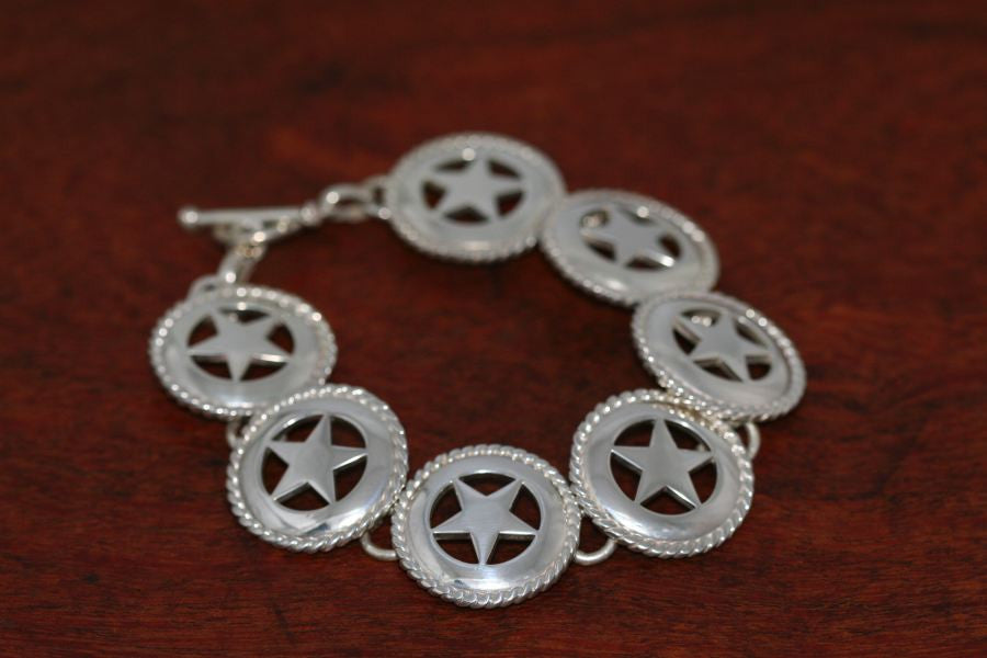 Small Star with Rope Continuous Bracelet