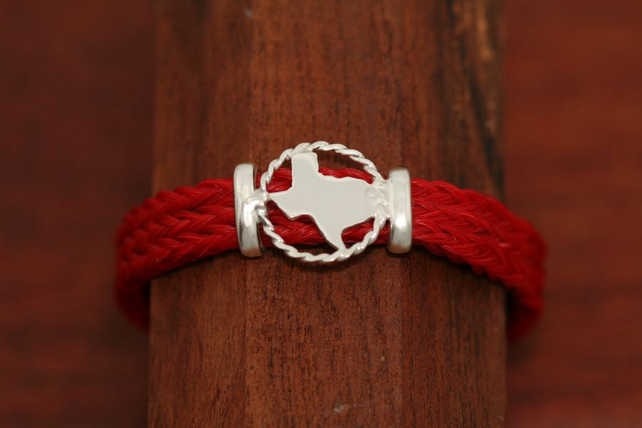 Small Map on a Casual Upscale Bracelet