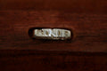 Handcarved Thin Sterling Silver Ring