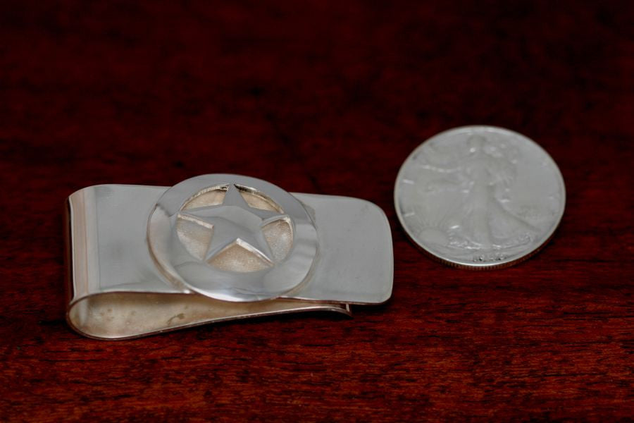 Walking Lady Star - Money Clip 