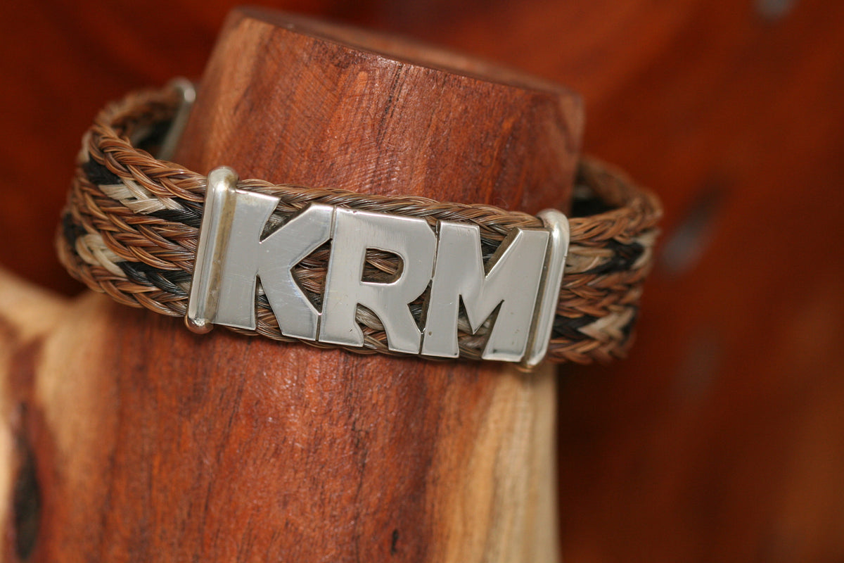 Extra Large Name on a Thick Upsale Casual Bracelet